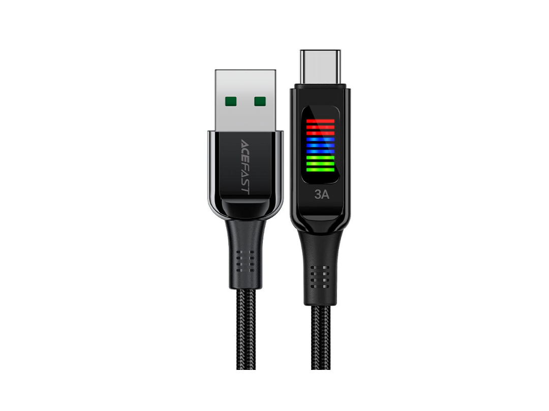 Acefast USB-A to USB-C Charging Cable 60W - Fast, Durable, MFI Certified Acefast USB-A to USB-C Charging Cable 60W - Fast, Durable, MFI Certified